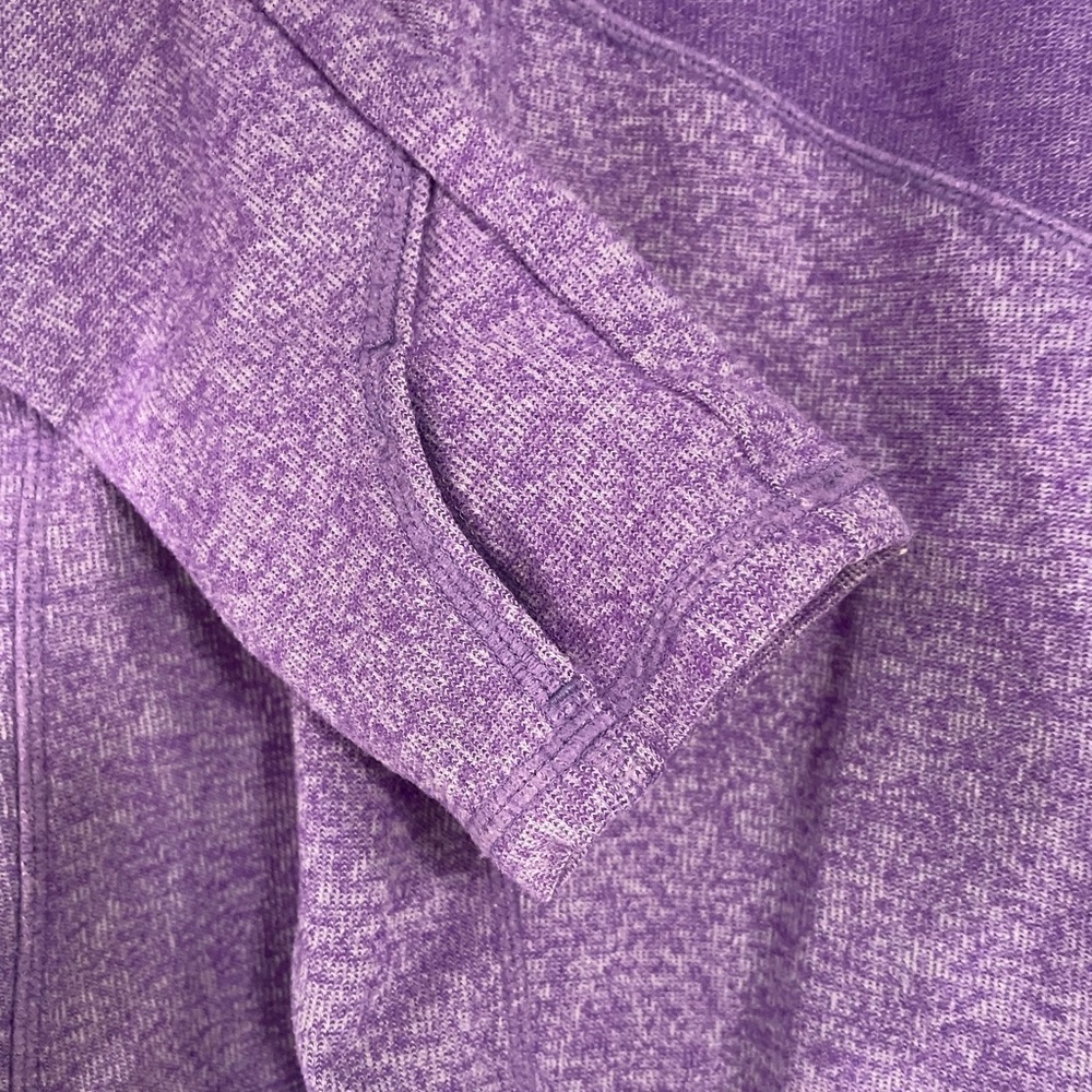 Athleta Purple Quarter-Zip Pullover, size XS - Picture 4 of 7